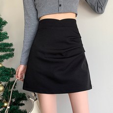 PEONIST 側邊抓皺裙