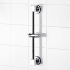 deHUb 吸附式免鑽孔不鏽鋼蓮蓬頭滑桿 440N-S80, 銀色