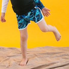 GOING KIDS 童款棕櫚樹印花游泳短褲