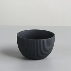 JHCompany 摩登碗型燭台 M, 黑色