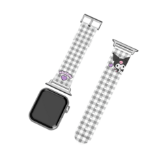 산리오 애플워치 스트랩 42 / 44 / 45 mm, 쿠로미 체크