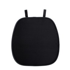 순잠 쿨링 아이스 통풍 자동차 시트 방석, 블랙, 1개