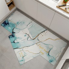 氣墊大理石紋廚房地墊, TYPE E