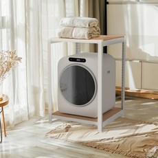 HOMEDANT HAUS 迷你烘衣機立架置物架, 白色, 2層