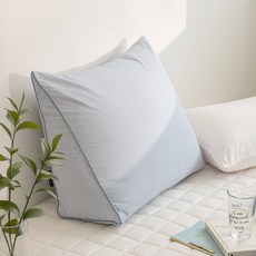 PURE SLEEP 甜點三角靠背墊, BLUE