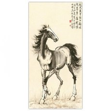 Liz Jainy 室內裝飾品 東方畫 馬 04 K13718