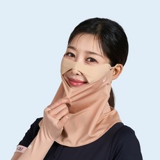 U2SPORTS Doublo 口罩 ML11, 米色, 1個