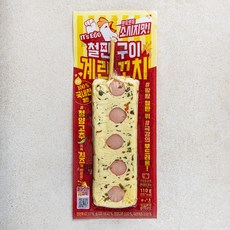 행복담기 철판구이 계란꼬치 소시지맛, 110g, 1개