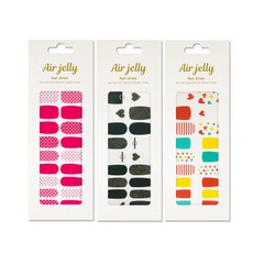 영랩 에어젤리 셀프 젤네일 스티커 3종 세트, A, 1개