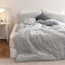 The Zari 華夫格紋超細纖維薄被枕套組