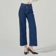 Invivid 女款都會素色寬牛仔褲 G01I12_ij5447 短款