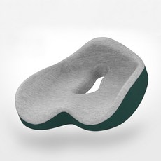 JU&從大腿到尾椎完全包覆坐墊, 深綠色