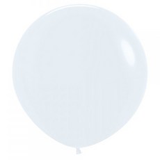 셈퍼텍스 풍선 60cm, 화이트, 3개