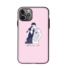 누아트 디자인 커플B 마그네틱 도어범퍼 휴대폰 케이스