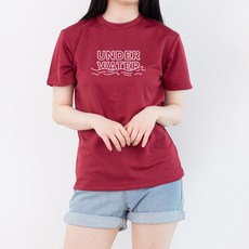 험블스튜디오 여성용 냉감 통기성 언더원터 쿨티 기능성 운동복 반팔 티셔츠 IMUD_64_300
