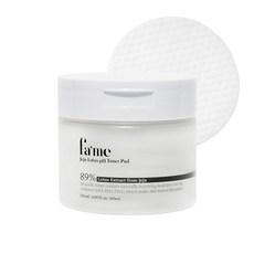 fa'me CellQ 濟州蓮花 PH 化妝棉 60p, 120ml, 1入