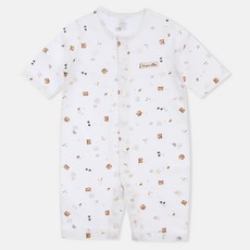 Organic Boom 夏季老虎印花連身衣