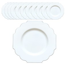 皇家銀 塑膠盤 27cm, 12個, 1入