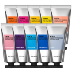 KUNDAL 昆黛爾 乳木果油&澳洲堅果滋潤護手霜 月光日落系列 50ml*10條, 1組