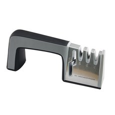 Baumarket不銹鋼4合1磨刀器 黑色