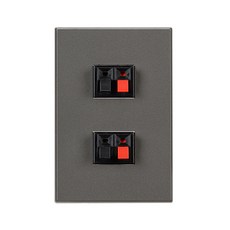 TILINS 喇叭插孔 2孔插座 鎂, 1個