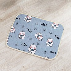 요런개 반려동물 캐릭터 귀여운 아이스 매트, 02. 곰, 1개