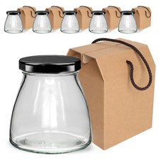 mir 韓國Vibe玻璃罐 400ml + 禮物盒套組, 6套