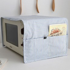 韓國 amante DINDIN2 棉質微波爐罩, BLUE, 1個