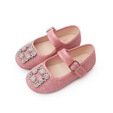 bimbobimba 女童亮晶晶春季平底鞋
