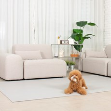 CHOCOPET house 狗狗防滑皮革地墊, 1個, 灰色