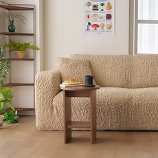 BEBEDECO 高彈力萬用彈性全貼合沙發套, 1個, 南瓜格紋