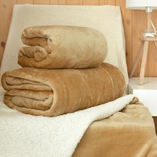 BEESTORE 厚款超細纖維露營羊毛膝蓋毯 BS-B2-3-M