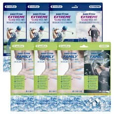 easy美tok Extreme Ice Patch 3.5 x 32 cm 6p + Family Ice Patch 3.5 x 32 cm 6p, 1組