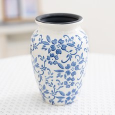 플라워트리 청꽃 화병, 화이트청꽃