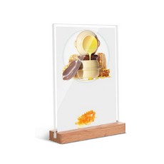 Hey Rush 壓克力菜單板支架垂直 1, 1個