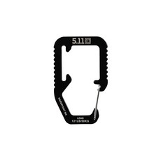 5.11 Tactical Hardpoint M2 登山扣, 黑色, 1個