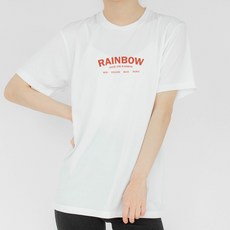 험블스튜디오 여성용 쿨 레터링 기능성 운동 반팔 티셔츠 IMUD_91_300