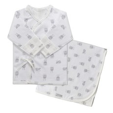 BABY&I 夏季肚衣+包巾