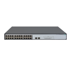 hp 惠普 EARUBA HPE 1420 24G 2SFP 固定連接埠 非網管型乙太網路交換器, JH017A, 1個