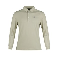 arnaldo bassini 男款經典長袖高爾夫球襯衫 AB2DMTS3503