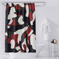 노르딕 심플 욕실 샤워커튼 L51 타입2 180 x 180 cm, 1개