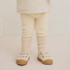 milkmile 兒童馬卡龍撞色羅紋內搭褲