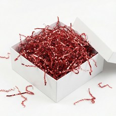 모던앳 메탈릭 종이 스타핑 선물 포장 완충재, 로즈골드, 1개