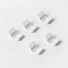 창안애 블라인드 롤스크린 설치 부속품 C, 화이트C, 5개