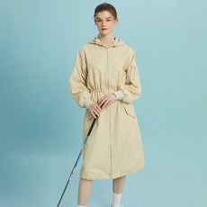 DEBB Play 女款長版風衣外套 DEAMB1006M