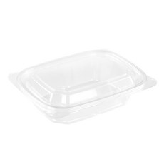 Pams容器 一次性便當盒 DS-202 透明, 100入, 1個