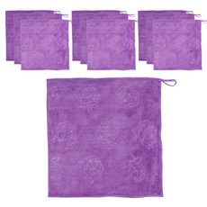 玫瑰超細纖維通用清潔劑抹布 Bora 10p, 04_玫瑰_紫 10P