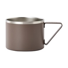 OSLO 316不鏽鋼保溫馬克杯 350ml, 1個, 棕色