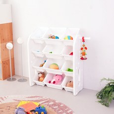 미루 초이스 4단 와이드 베이직 정리함, 화이트, 1개