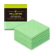 미스터러스터 다용도 타월 41 x 36 cm, 그린, 7개
